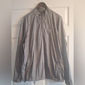 Ashworth Golf windbreaker jacket pullover Pinehurst Country Club Large 1/4 Zip